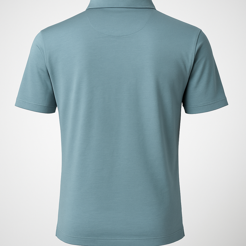The Comfy-Cool™ Polo — Coastal Fog
