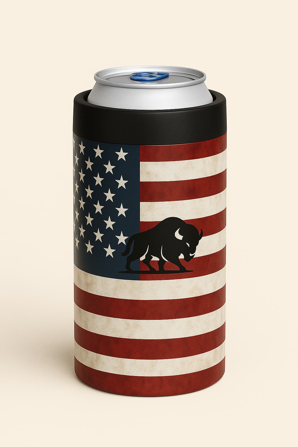 Lone Buffalo American Flag Tumbler - Lone Buffalo Golf