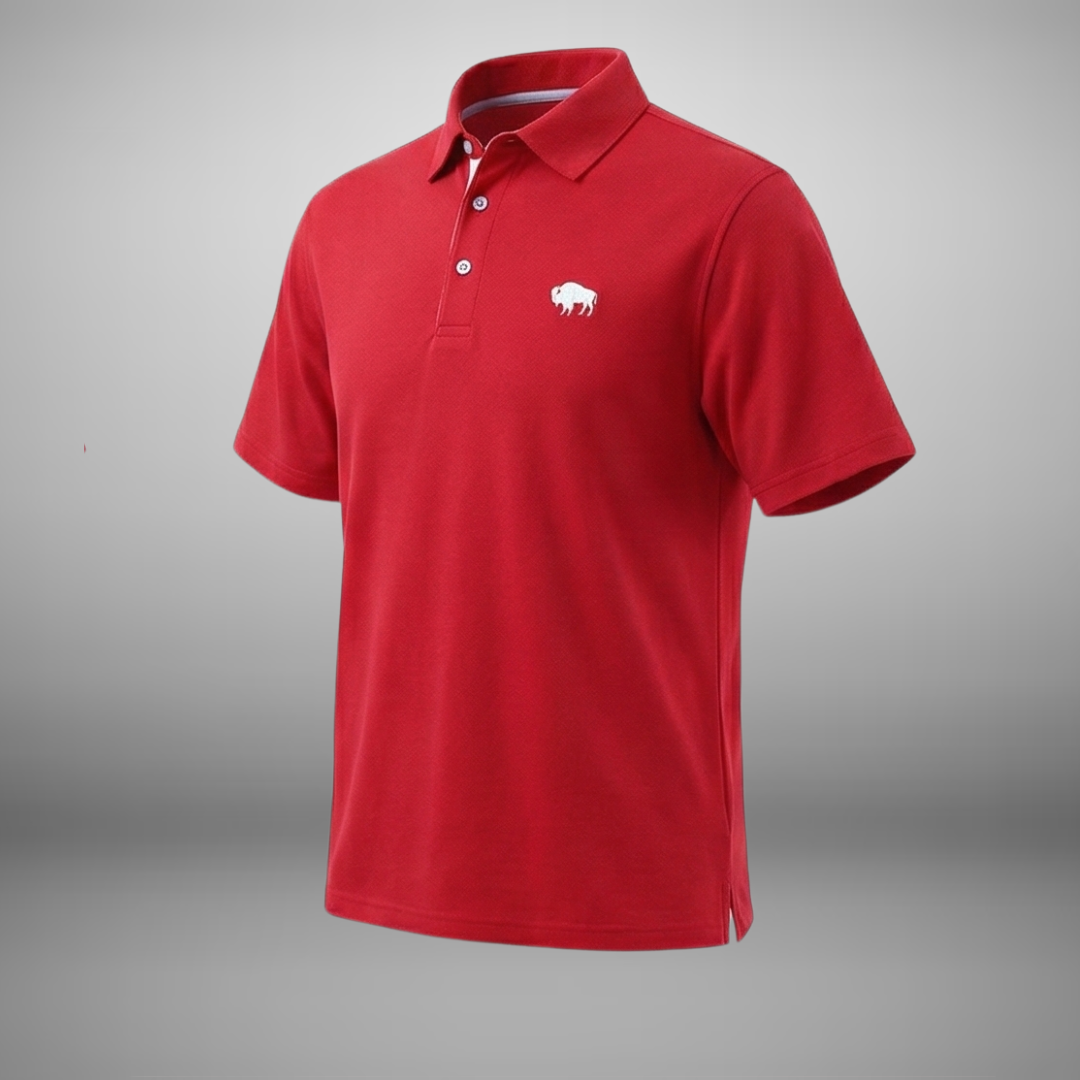 The Comfy-Cool™ Polo — Redline