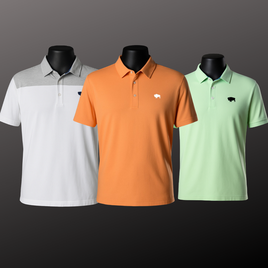 Comfy-Cool Polo 3-Pack Bundle